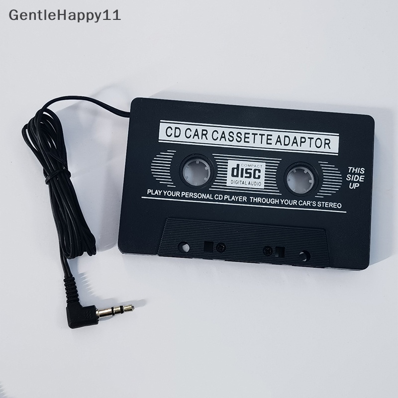 Gentlehappy High Quality Car MP3 MP4 Kaset Tape Adapter Handphone Audio Converter Car Tape Converter Untuk IPod MP3 CD DVD Player id