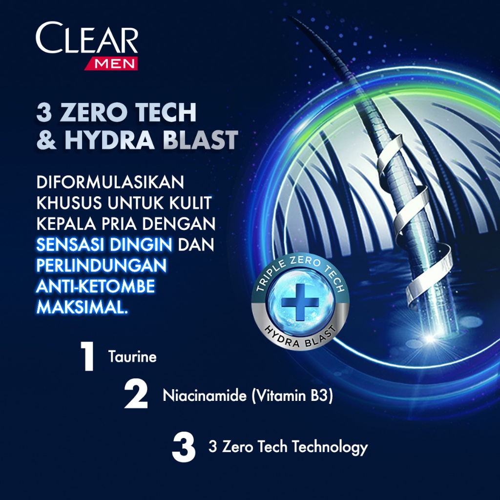 CLEAR Men Complete Care Shampoo 300 ml