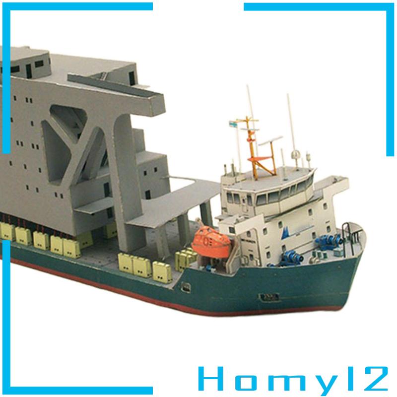 [HOMYL2] Skala1:250model Kertas Kapal 3D Paper Arts Dekorasi Meja Perahu puzzle puzzle Puzzles