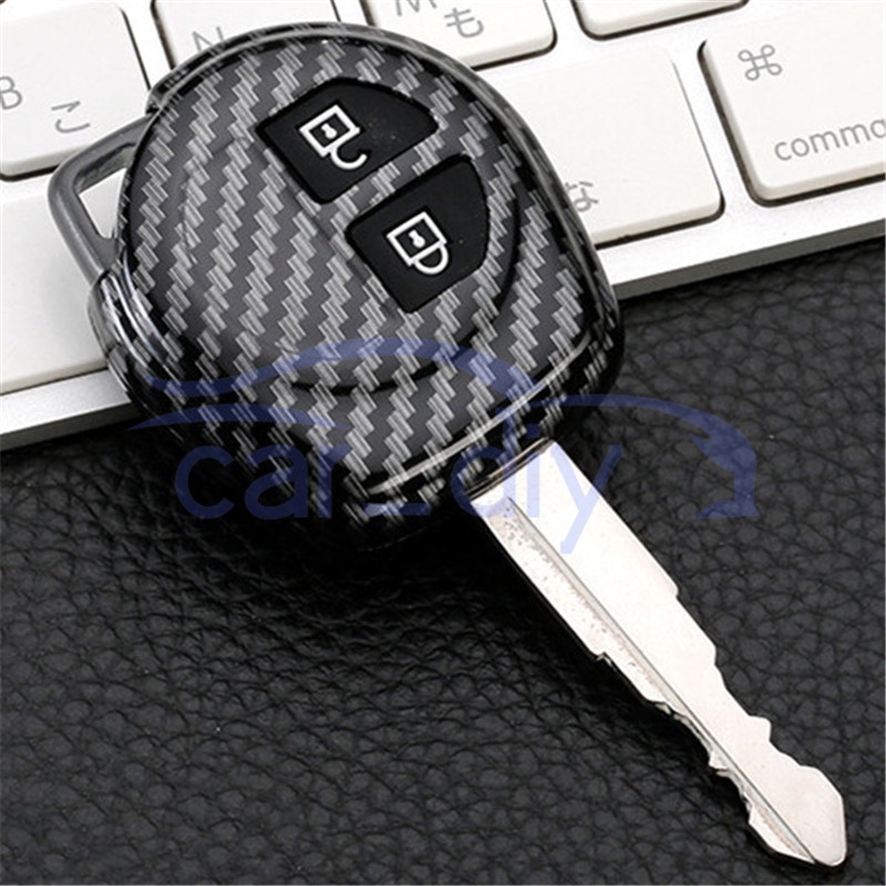 Kasus Kunci ABS Penutup Jarak Jauh Mobil Silikon Gantungan Untuk Suzuki Alivio Alto Jimny S-cross Scross Swift SX4 Vitara Cangkang Pelindung Car Remote Key Case