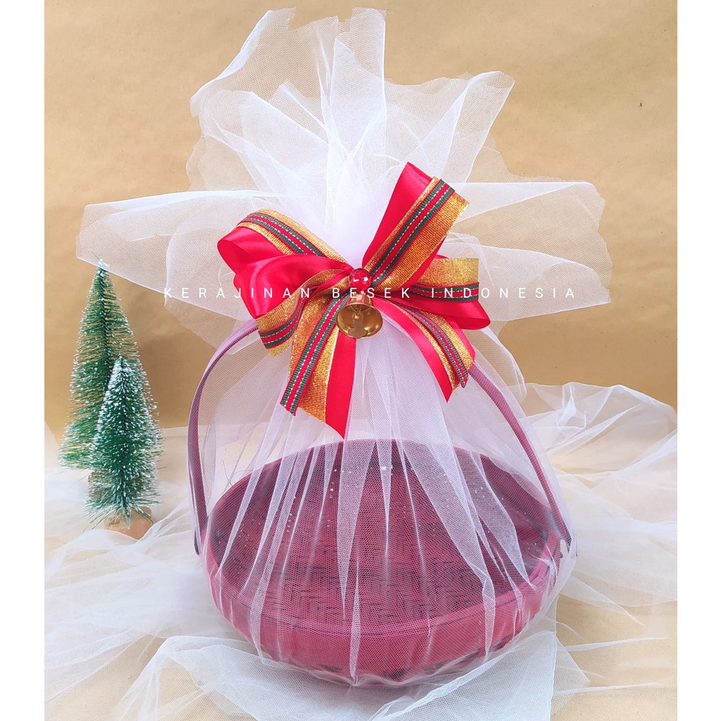 

Bambu Bambu Parsel maisin aneka ukuran natal Hampers natal Parsel natal Kue kering FREE PITA