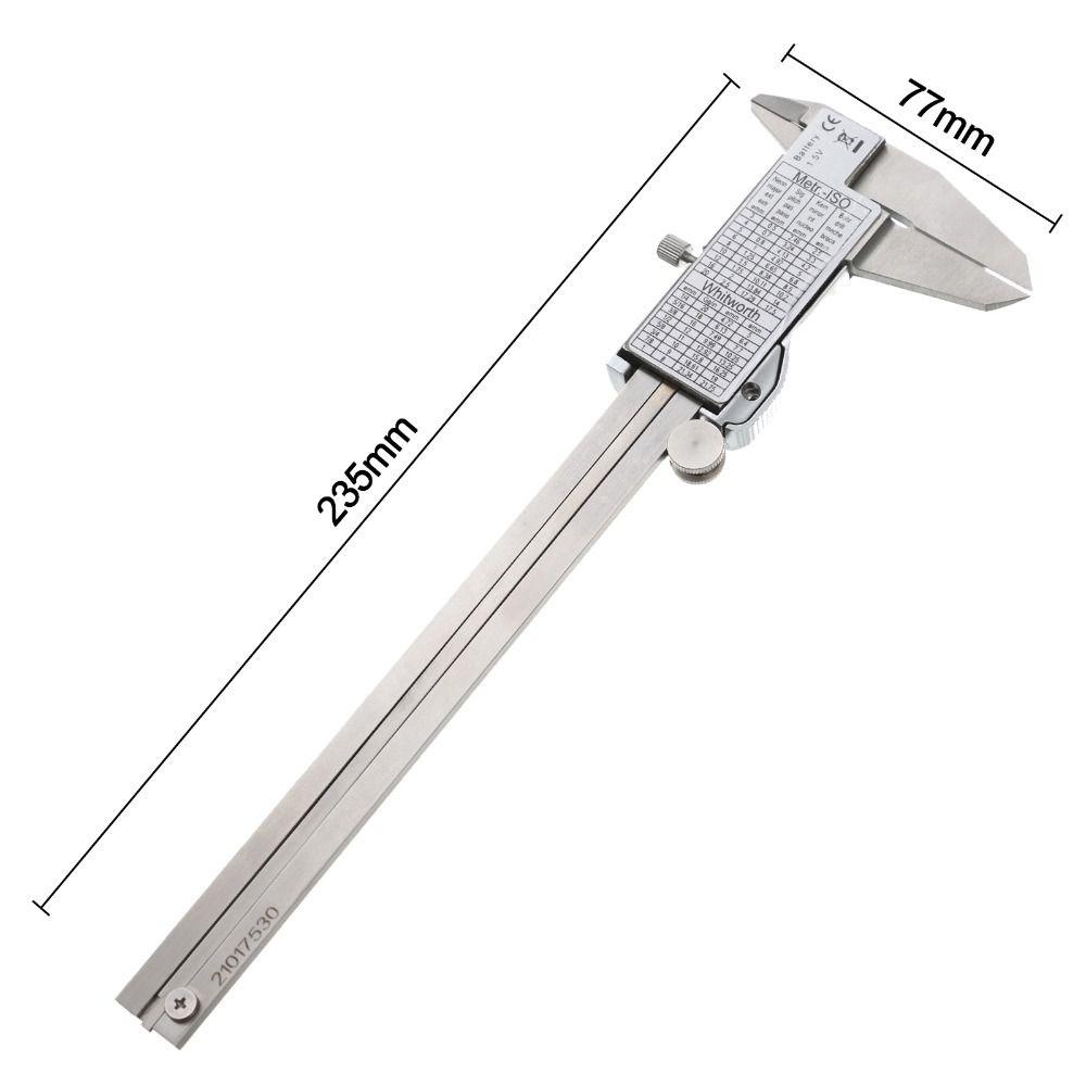 TOP Jangka Sorong Digital Layar LCD Besar Vernier Caliper Digital Jangka Sorong Alat Ukur