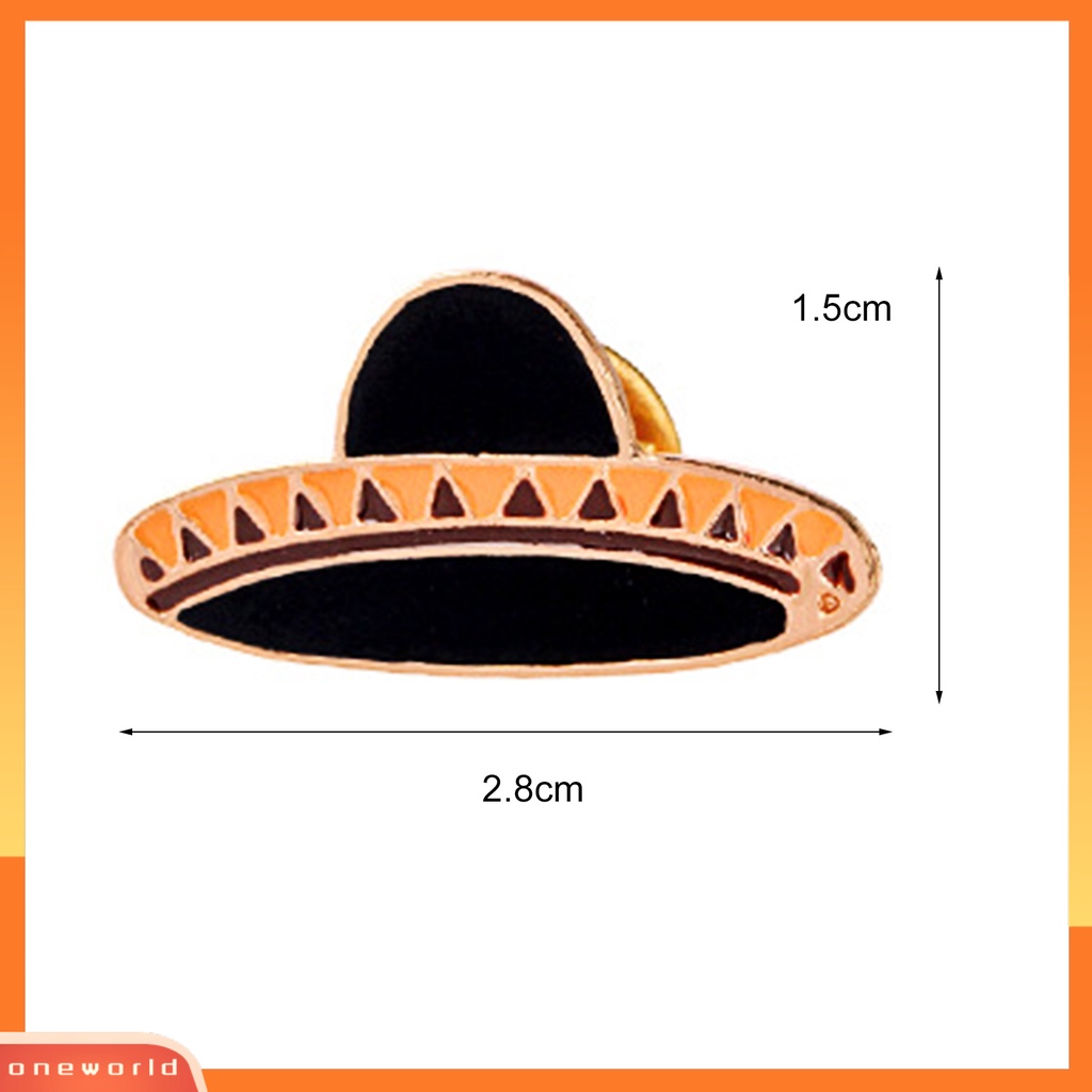 [ONE] Pot Kartun Mini Motif Kaktus Planet Kerah Bros Lapel Pin Ransel Aksesoris Untuk Dekorasi Jas