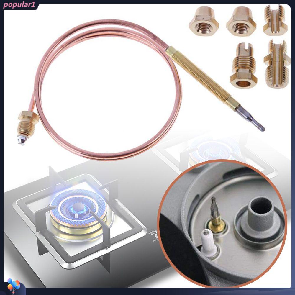 Populer Universal Thermocouple Lima Set Pengganti Mur Suhu Probe Kit Flameout Perangkat Perlindungan