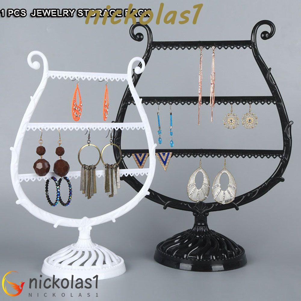 Nickolas1 Rak Display Perhiasan Anting High Quality Tempat Penyimpanan Gantungan Acrylic Jewelry Organizer