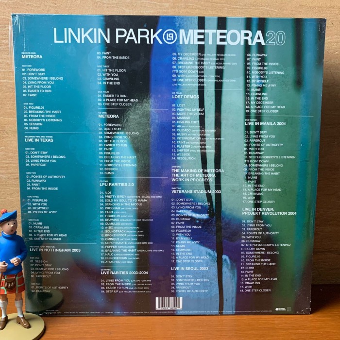 PIRINGAN HITAM / VINYL LINKIN PARK - METEORA (5LP,4CD,3DVD,BOX SET)