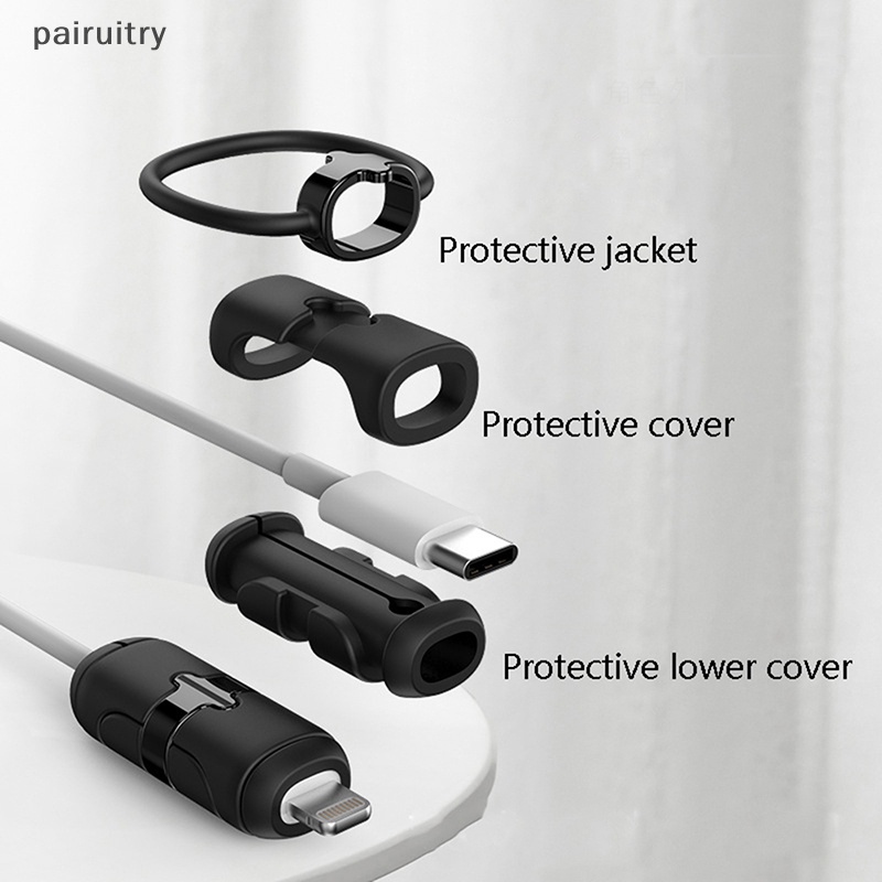 Prt New Type C Cable Protector Kabel Usb Line forAndroid Pelindung Kabel Charger PRT