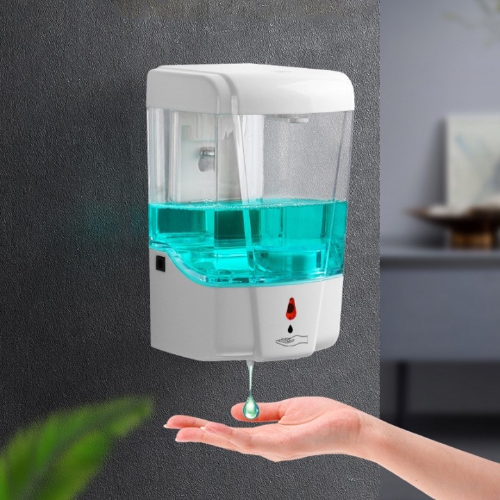 Contacless Wall-Mounted Automatic Liquid Soap Dispenser Sensor 700ml