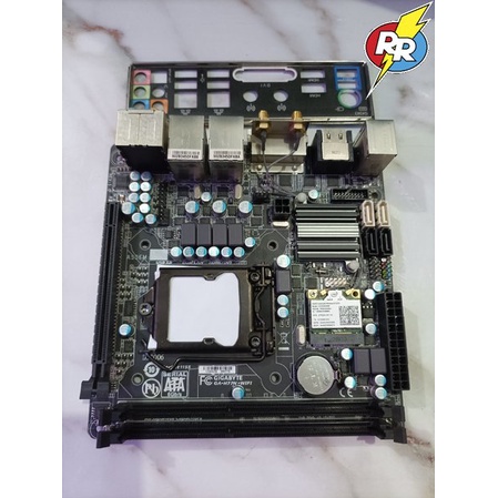 Mainboard Mobo Motherboard PC Mini itx Gigabyte H77N - WIFI Socket 1155 Ada Hdmi USB 3.0 Dual port L