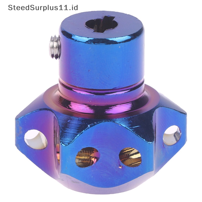 Steed Kepala Kunci Motor Mobil Aluminium Alloy Hexagon Key Bit Tip Auto Dekorasi Acces ID