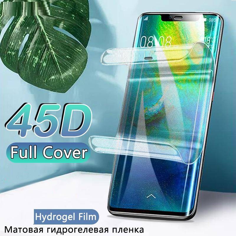 3pcs HD Hydrogel Film Pelindung Full Cover Untuk Nokia G10 G11 Plus G21 G20 G22 G300 G400 G60 X30 X71 Anti blue light Pelindung Layar Bukan Tempered Glass