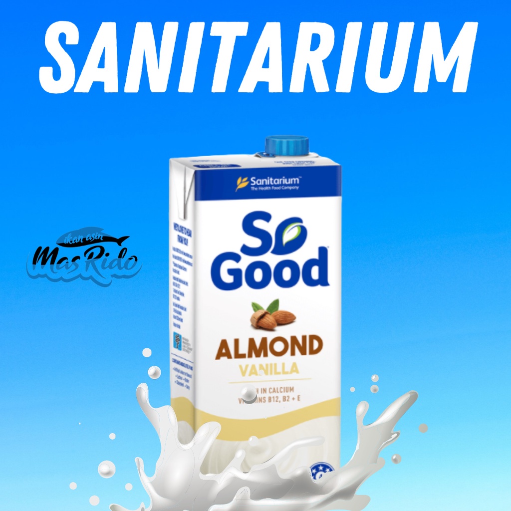 

Susu Almond Sanitarium So Good Almond Milk Vanilla Susu Sehat 1 Liter