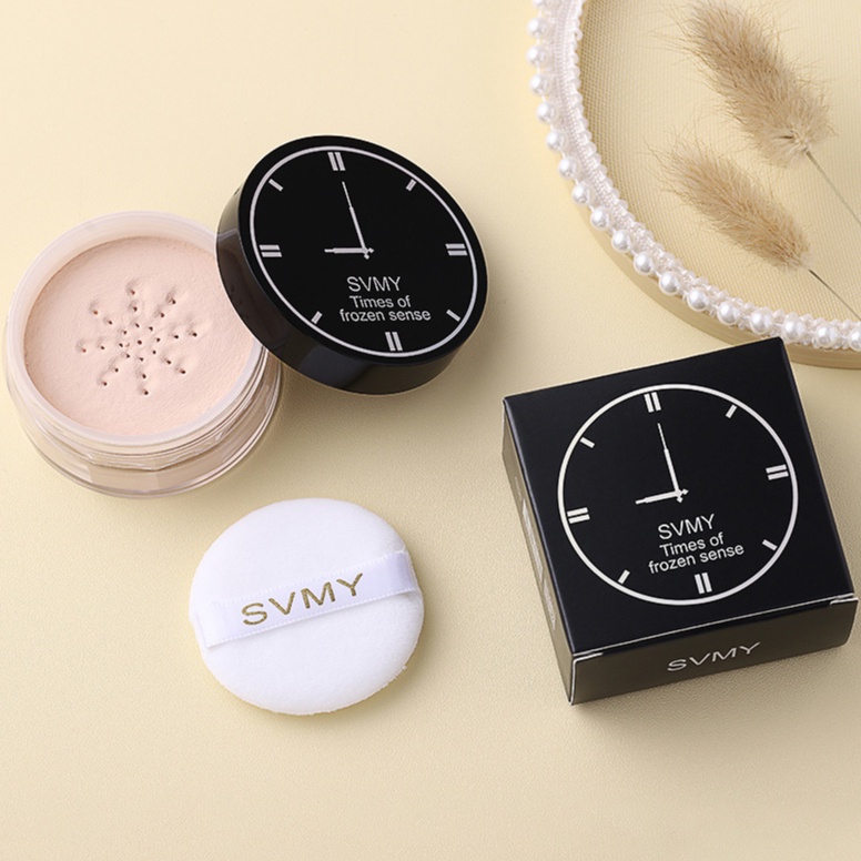 SVMY Bedak Tabur Concealer 5139 Douyin Clear Setting Powder Times of Frozen Sense Loose Powder
