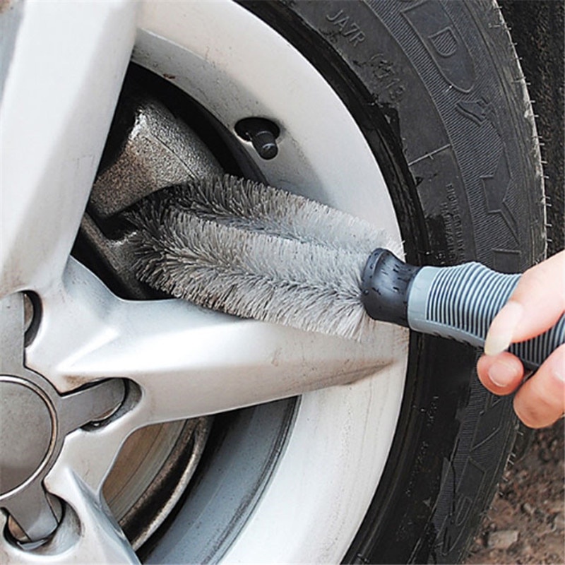 6pc/universal Car Wash Wheel Hub Brush Sikat Ban Pembersih Roda Kombinasi Khusus Alat