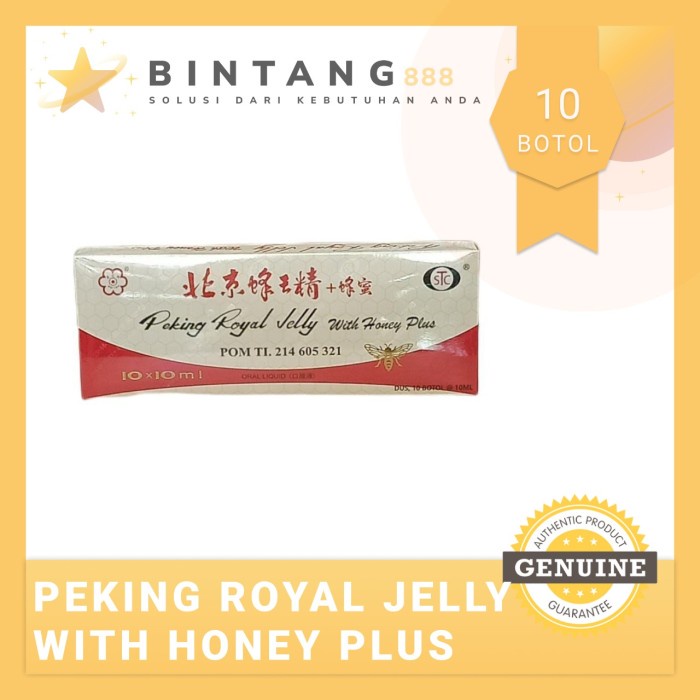 

GHA | Peking Royal Jelly With Honey Plus - Minuman Kesehatan