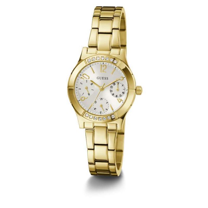 Original 100%  Guess Watches GW0413L2 Original PIPER Jam Tangan Wanita Analog Gold Garansi Resmi 1 T