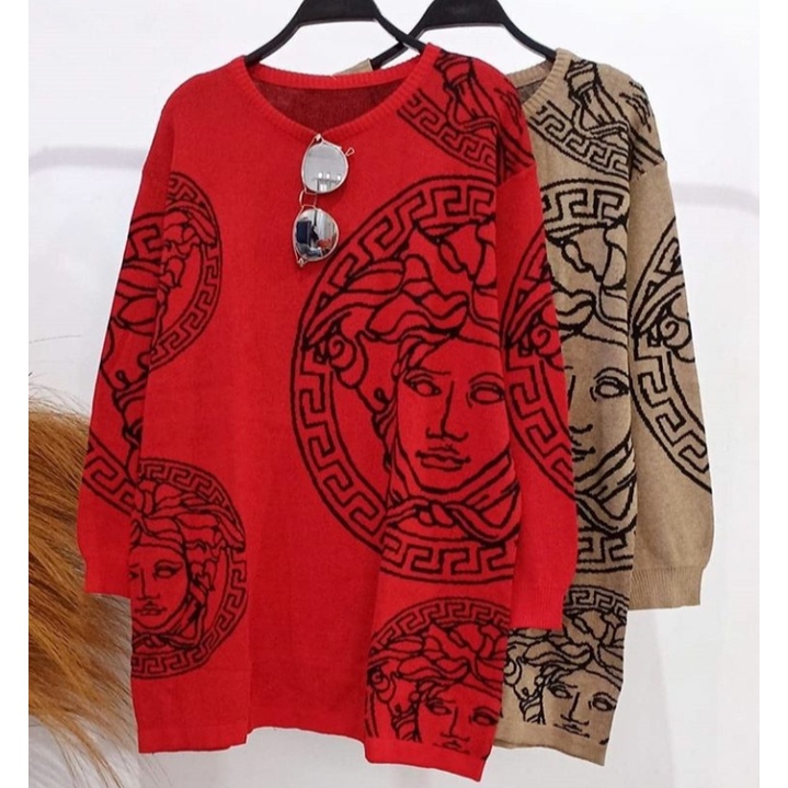 ATASAN WANITA/BAJU RAJUT WANITA IMPORT//Baju rajut import big size jumbo ukuran besar real picture