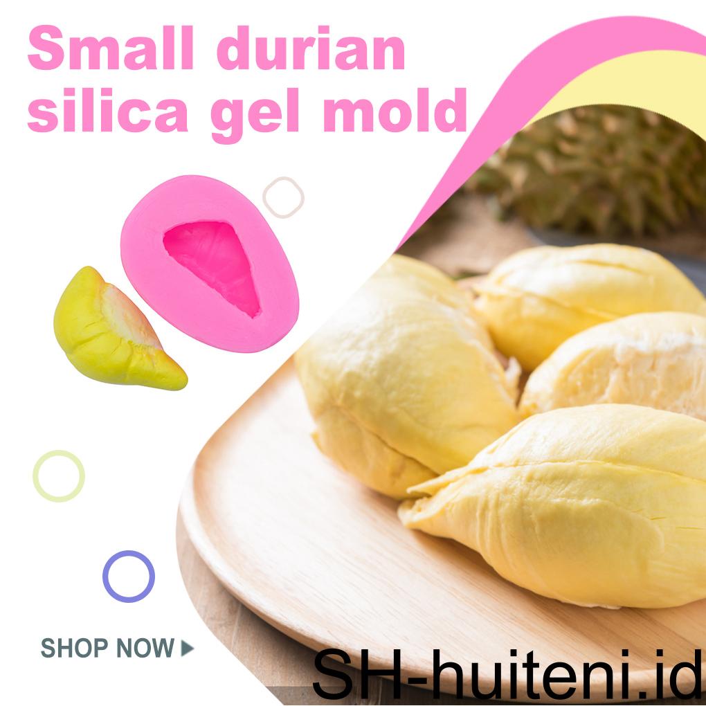 Cetakan Kue Bentuk Durian Bahan Silikon Lucu Pengganti 3dimensi Reusable Kitchen Bakery Baking DIY Mould Aksesoris
