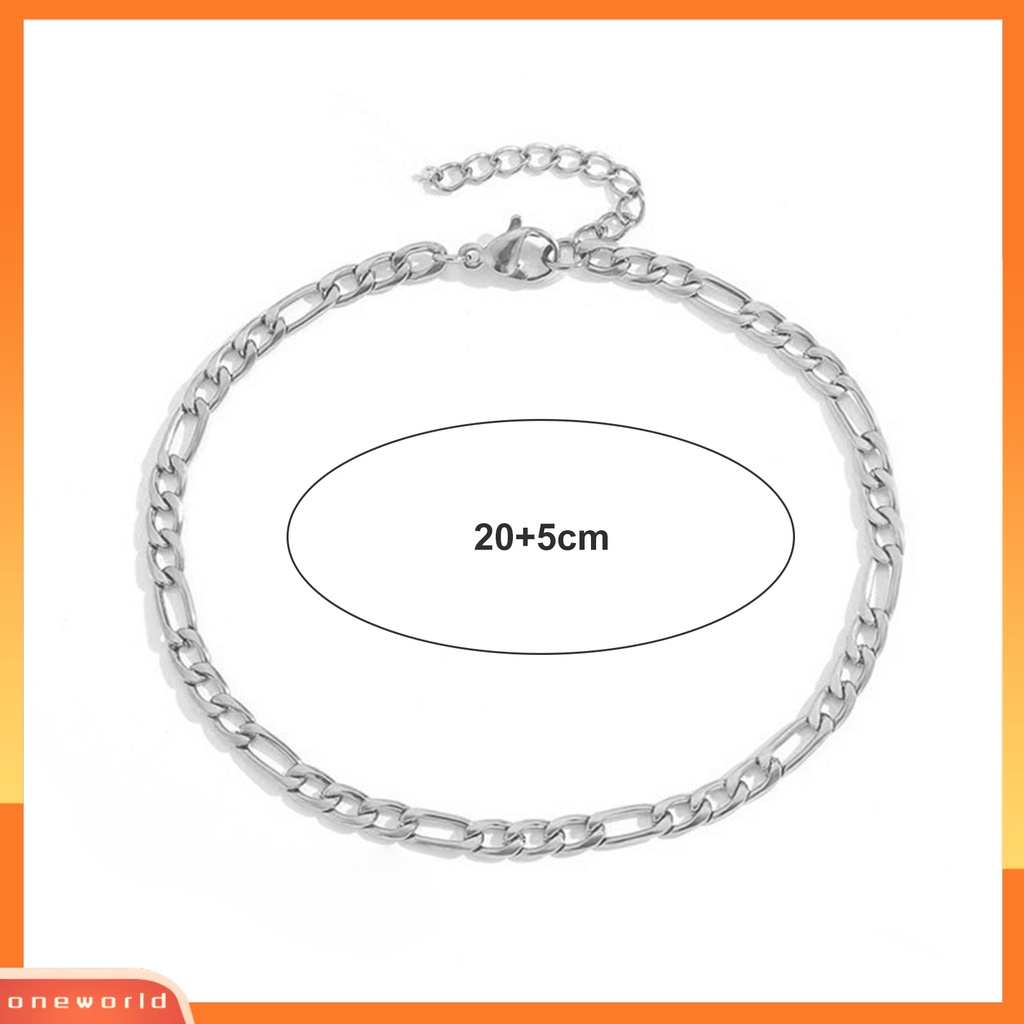 [WOD] Wanita Gelang Kaki Dainty Adjustable Elegan Slim Link Rantai Hypoallergenic Minimalis Pantai Kaki Rantai Gelang Kaki Perhiasan