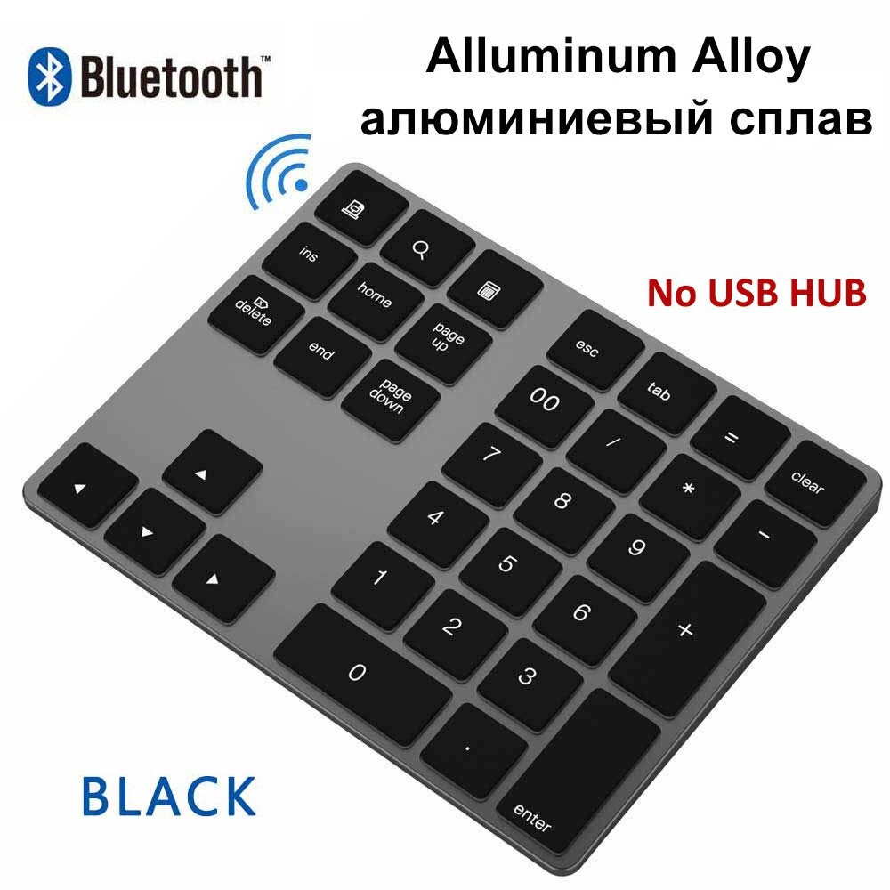 342 AVATTO 34 keys Bluetooth Wireless Numeric Keypad for Tablet Laptop PC