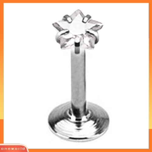 [WOD] Pentagram Wanita Telinga Tulang Rawan Stud Earring Barbel Perhiasan Tindik Tubuh Charm