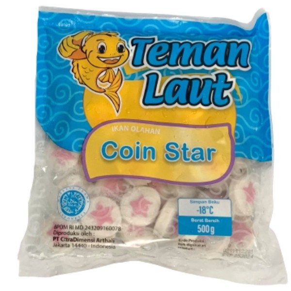 

teman laut coin star 500 gram