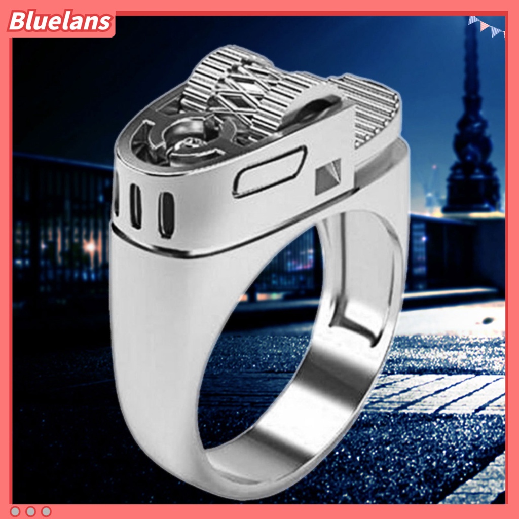 [BLS] Pria Fashion Cincin Paduan Pribadi Circlet Berkilau Perhiasan Hadiah