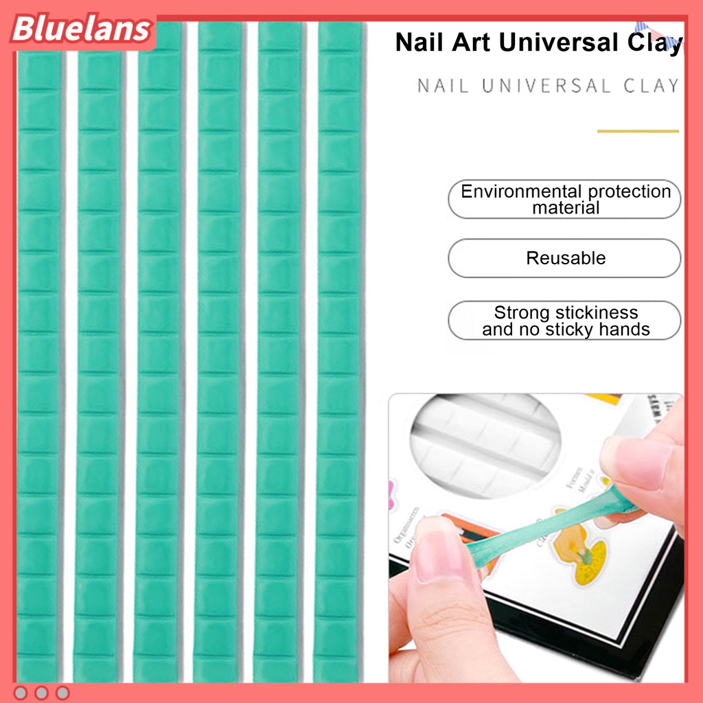 [BLM] Lem Perekat Kuku Clay Kuat Lengket Removable Reusable Nail Art Manicure Clay Untuk Tips Kuku