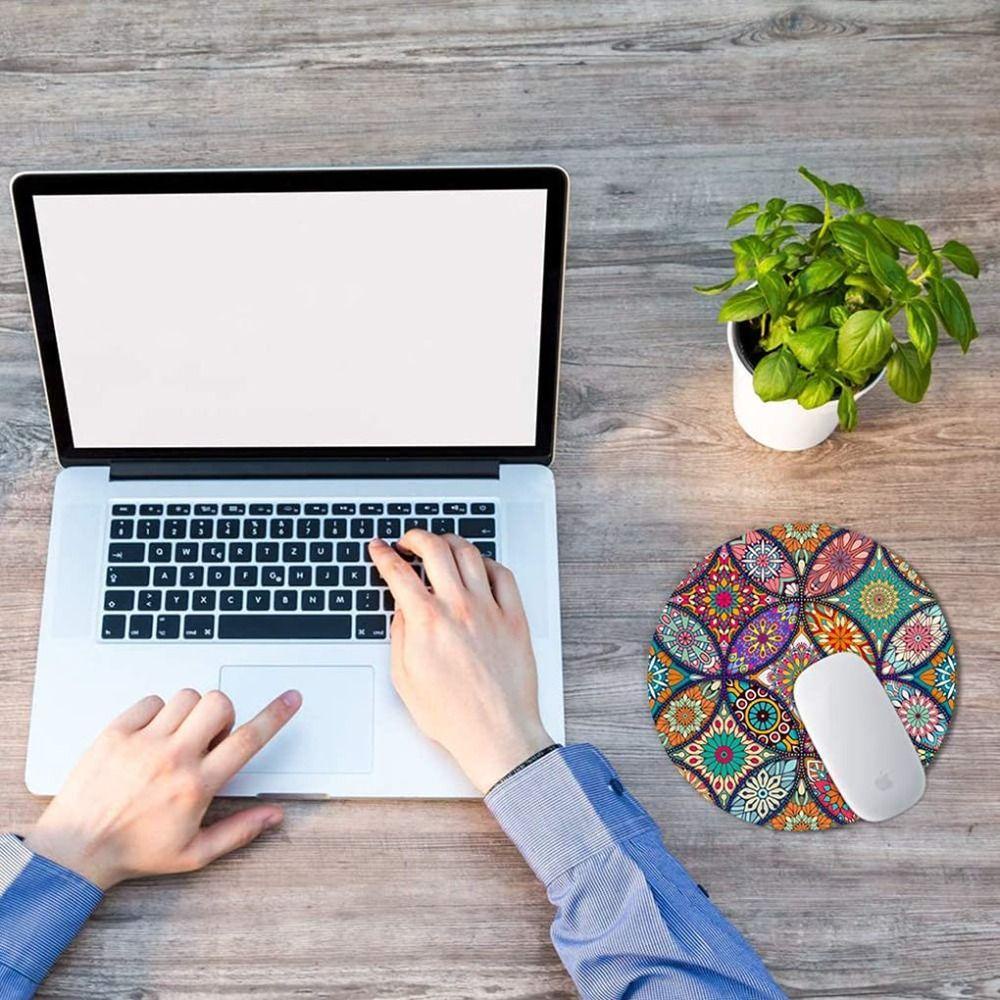 Alas Mouse Populer Jahitan Tepi Tidak Licin Pretty Desk Pad
