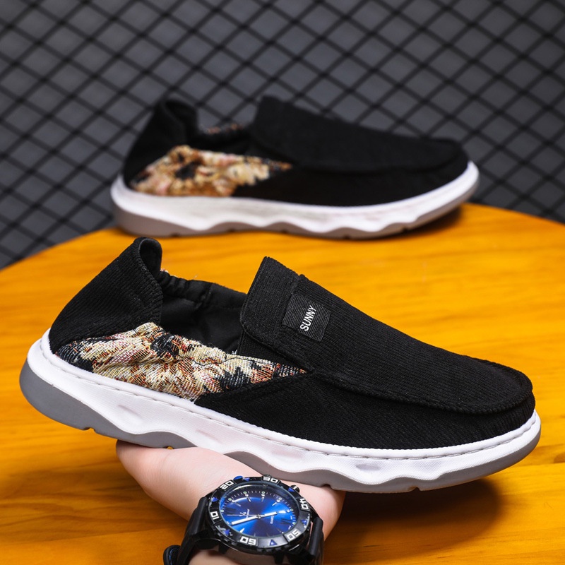 KENXIEX 121910 Sepatu Pria Slip On Fashion Sport Casual Import BISA COD