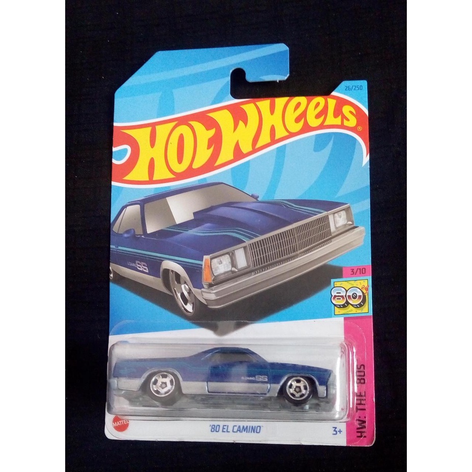 Hot Wheels -80 El Camino HW The 80s Blue