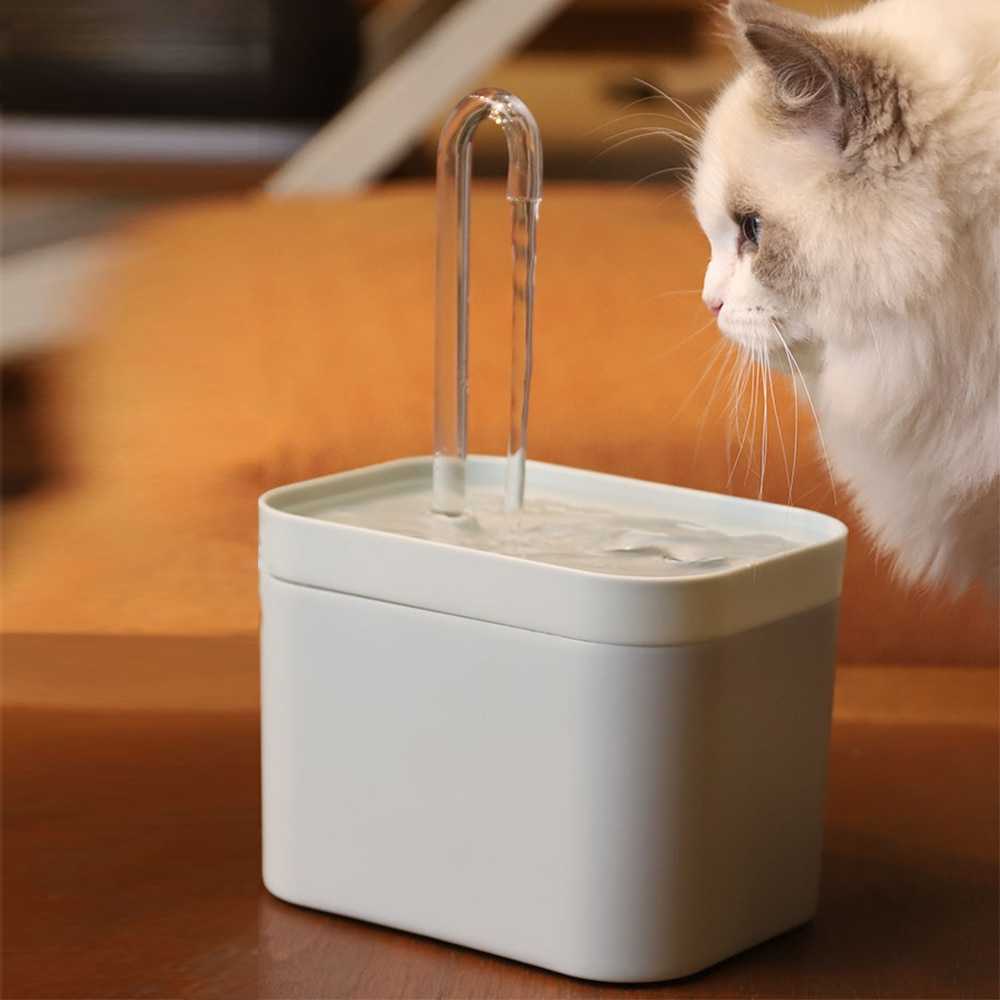 Tempat Minum Hewan Elektrik Dispenser Cat Water Fountain 1.5L - PAT220V