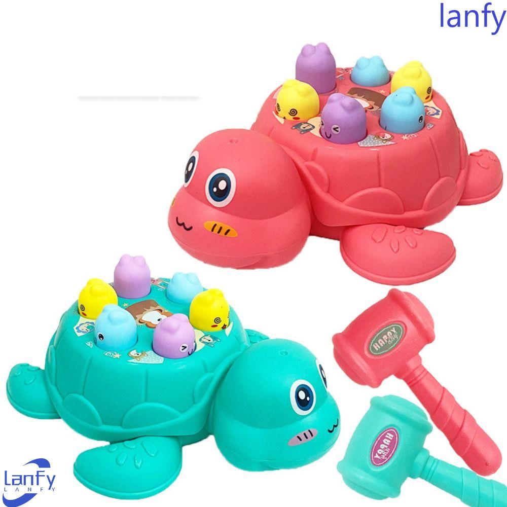 Lanfy Turtle Hamster Mainan Hadiah Ulang Tahun Retro Klasik Orang Tua-Anak Interaktif Model Kura-Kura Mainan Lucu Hadiah Hari Anak Novel Mainan Bayi Permainan