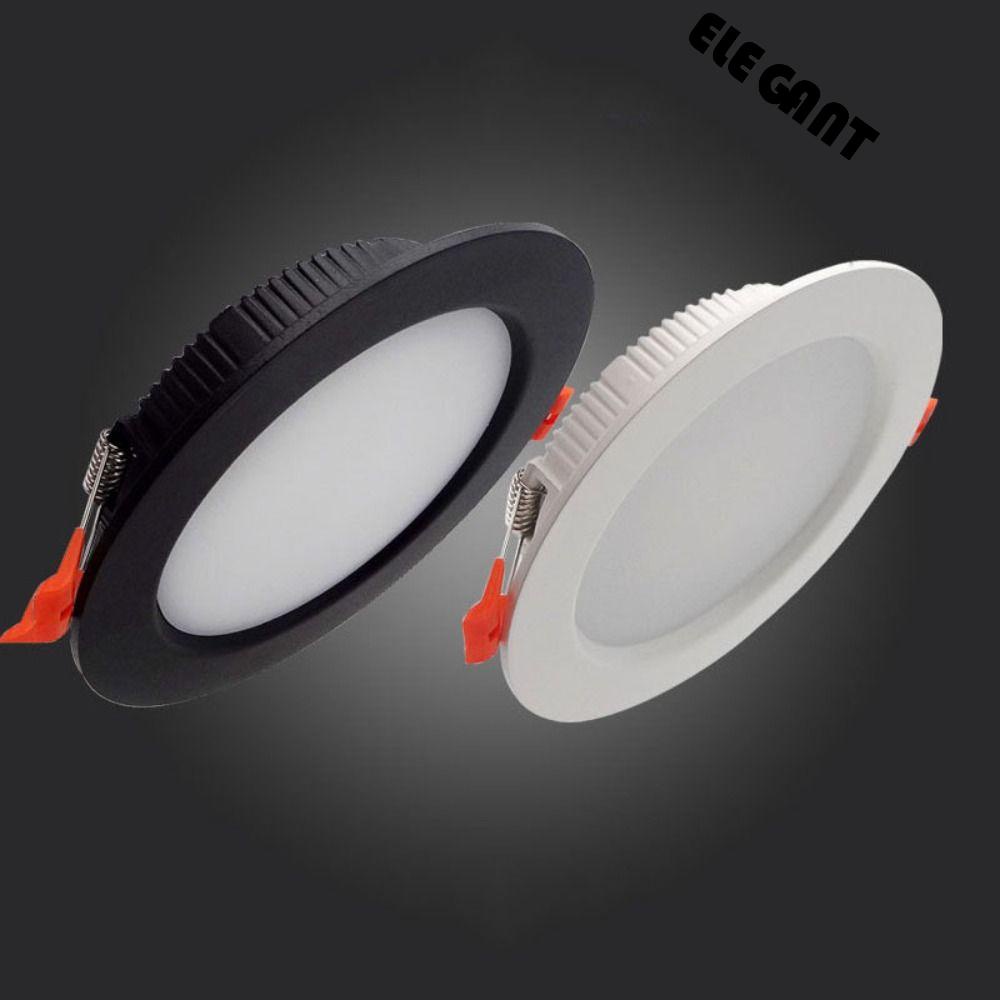 [Elegan] Downlight 220v Anti Kabut Kamar Mandi Dingin Warm White Dekorasi Rumah Lampu Plafon Tanam