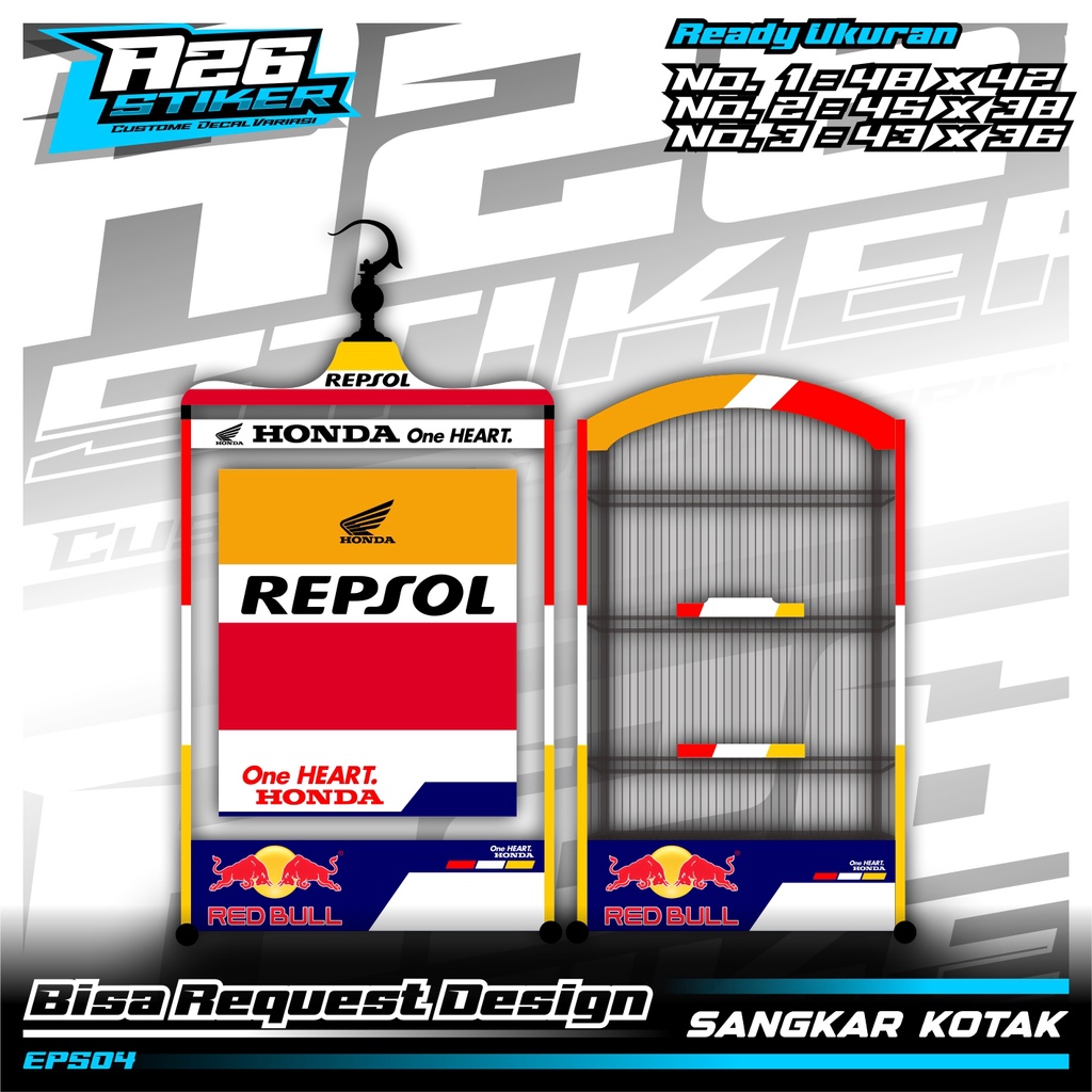 Stiker Sangkar Burung Sangkar Burung kotak,Burung Kacer, Pleci,Cucak Ijo,Dll Full Laminasi Anti Air.