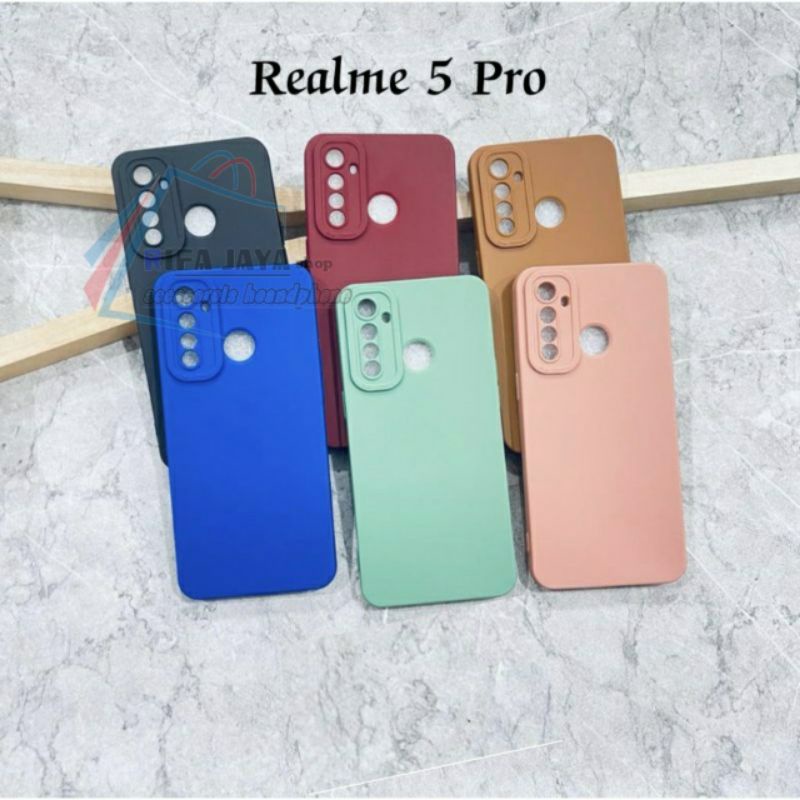 Softcase pro camera REALME 5 PRO Case casing pro camera ada pelindung kamera