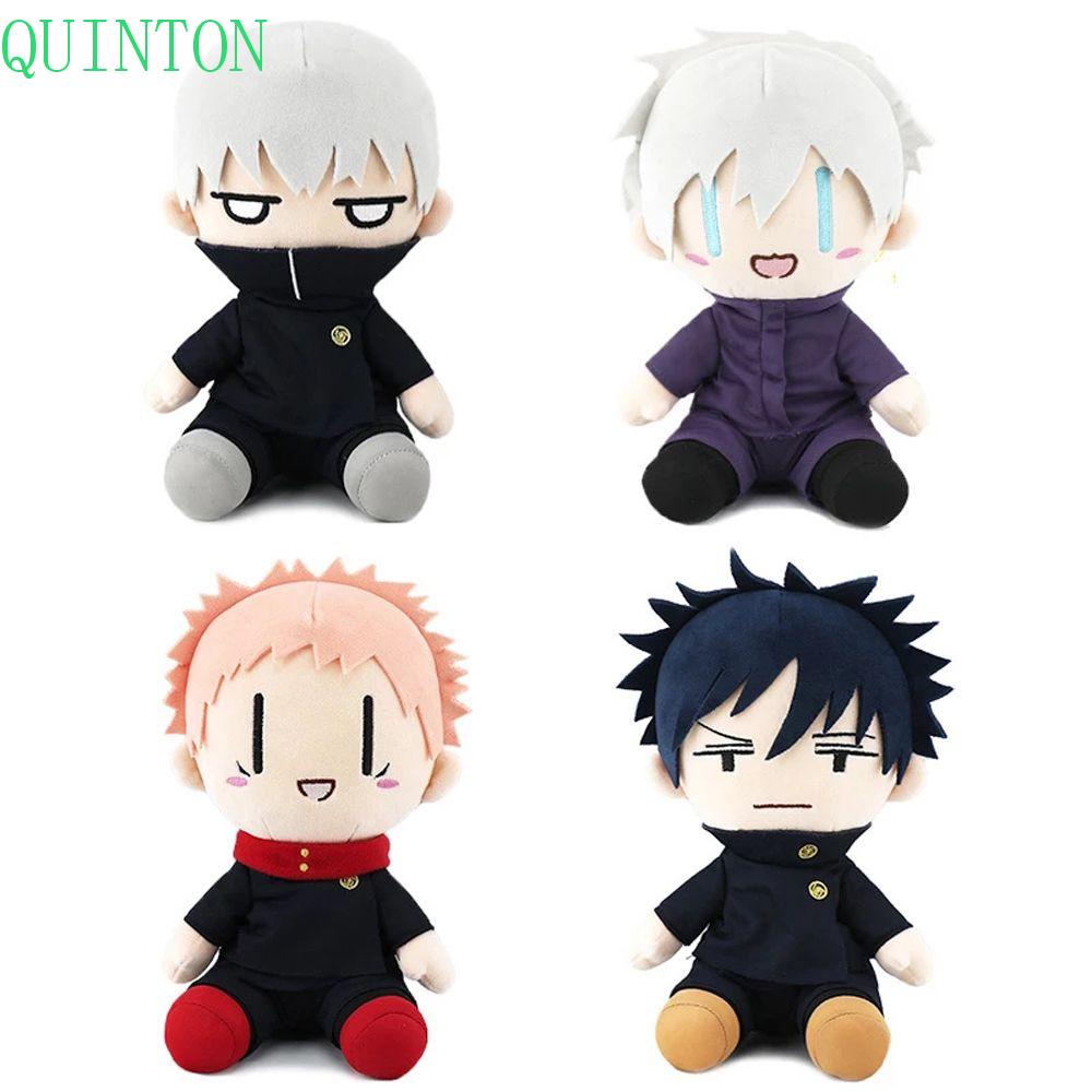 Quinton Jujutsu Kaisen Gojo Satoru 23 cm Mainan Anak Karakter Anime Kawaii Boneka Boneka Anime Plush Doll