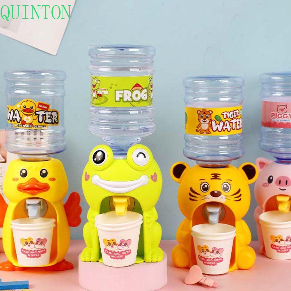 Quinton Dispenser Air Hadiah Kartun Untuk Anak Jus Susu Minum Air Mancur Pompa