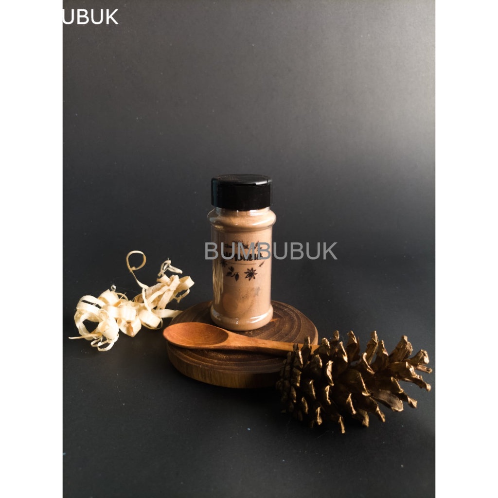 

Bumbubuk Kayu Manis Bubuk Murni 45gr / Cinnamon Powder / Rempah