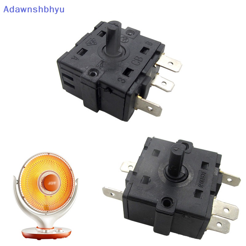 Adhyu Saklar Knob Gear Pemanas Ruangan Elektrik 3Pin 5Pin 16A Temperature Control Switch ID