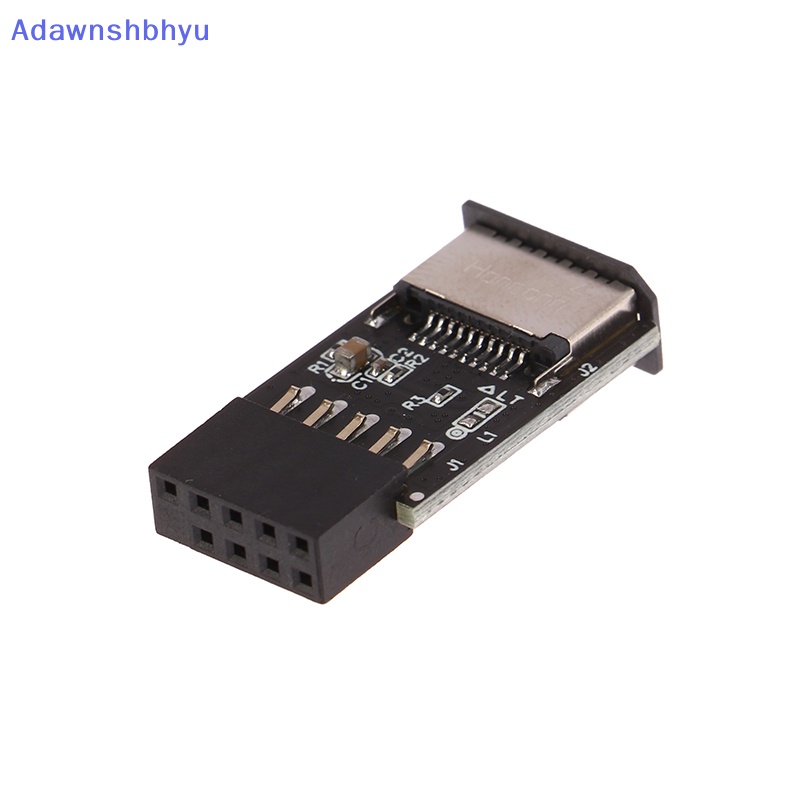 Header Wanita Adhyu 9Pin Ke Tipe-E Adapter Motherboard 9-pin Extension Tipe-E Ke Key-A Converter Adapter ID