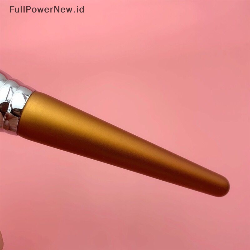 Power Retro Makeup Brushes Cream Untuk foundation Set Kuas Bedak Wajah Lembut Blush Brush ID