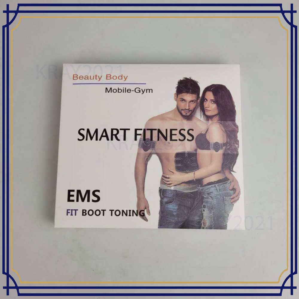 Alat Stimulator Terapi EMS Otot Six Pack ABS Abdominal Muscle - BY232