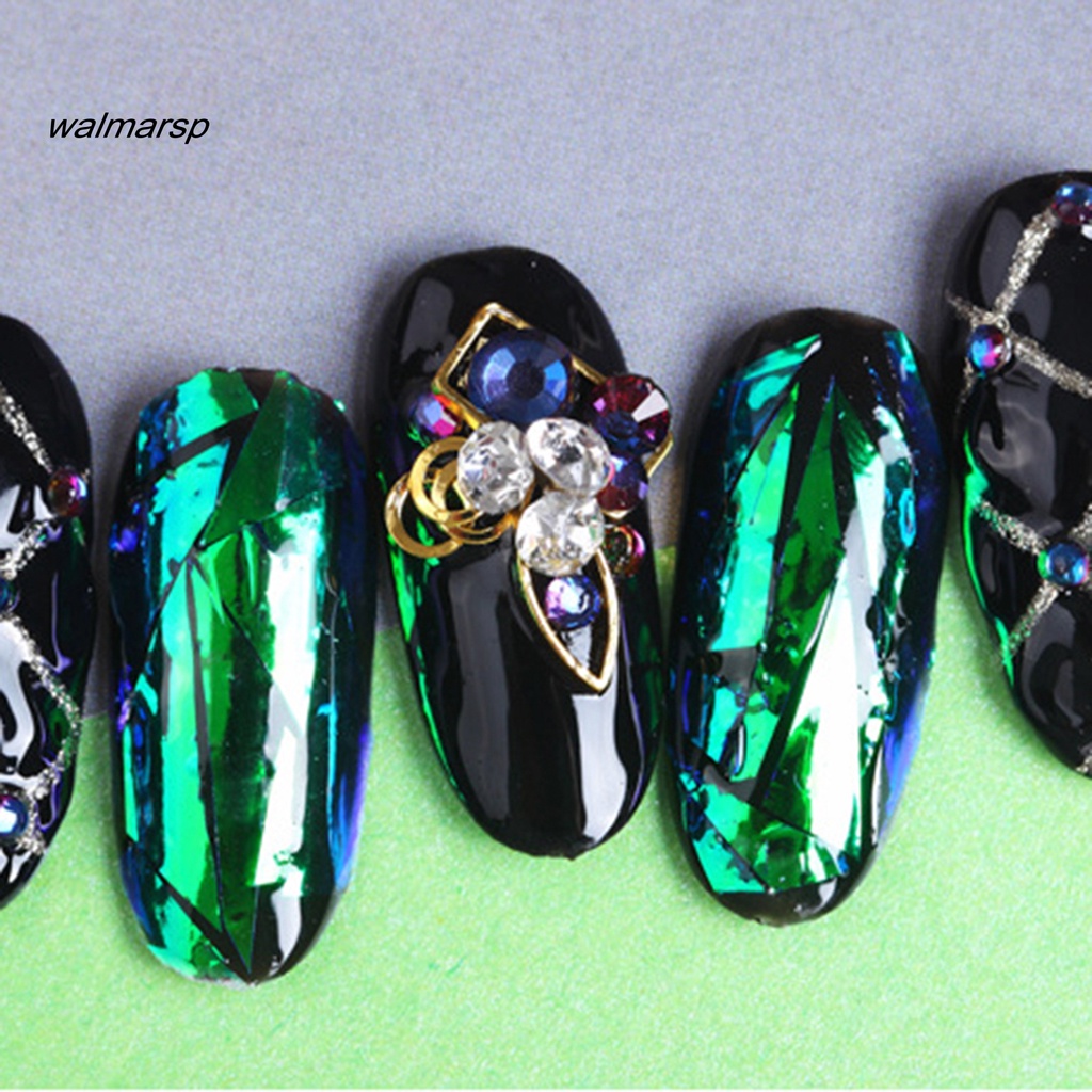 Ws Kuku Sequin Mutiara Imitasi Kreatif Manicure Decor Beauty Nail Art Decal Untuk Wanita