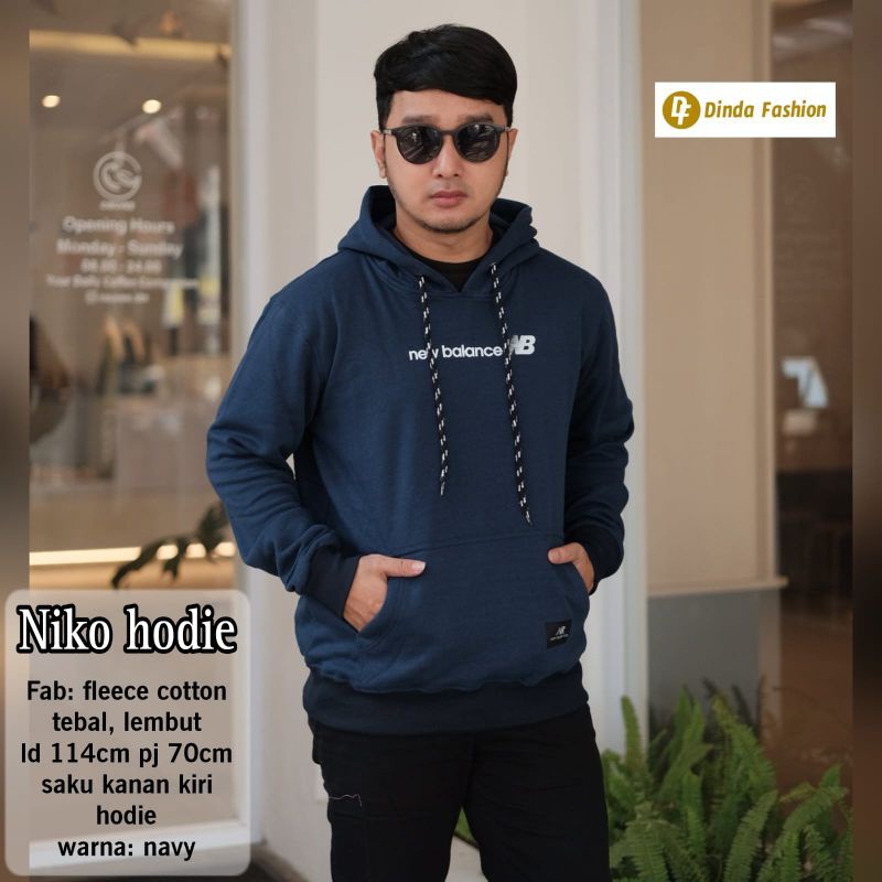 HOODIE Rafif Niko By DINDA | Hoodie Fleece Cotton tebal lembut