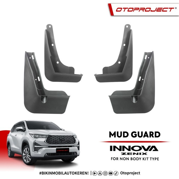 Otoproject Mud Guard Karpet Lumpur Innova Zenix Type G atau V