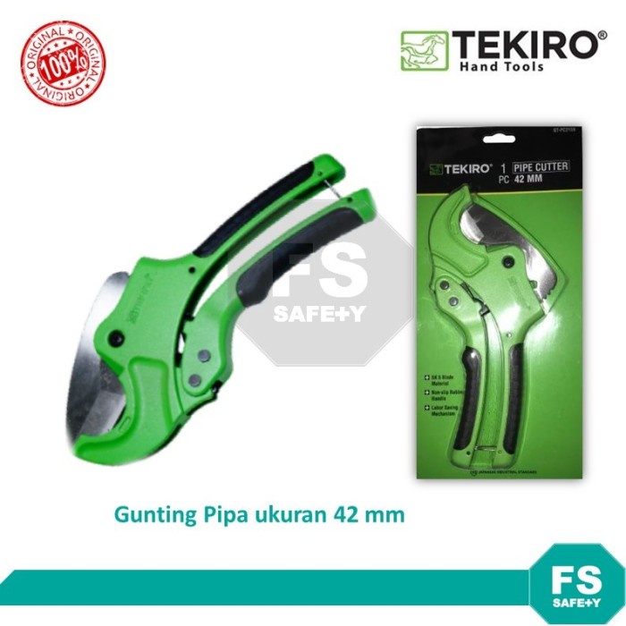 

Tekiro Gunting Pemotong Pipa PVC Pipe Cutter 42 mm DTJJ