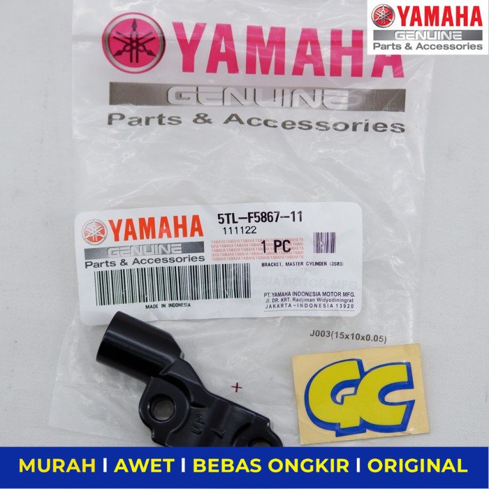 Dudukan Spion Warna Hitam Yamaha XRide Mio Aerox 155 Ori - Sparepart Sperpart Spare Part Motor Yamah