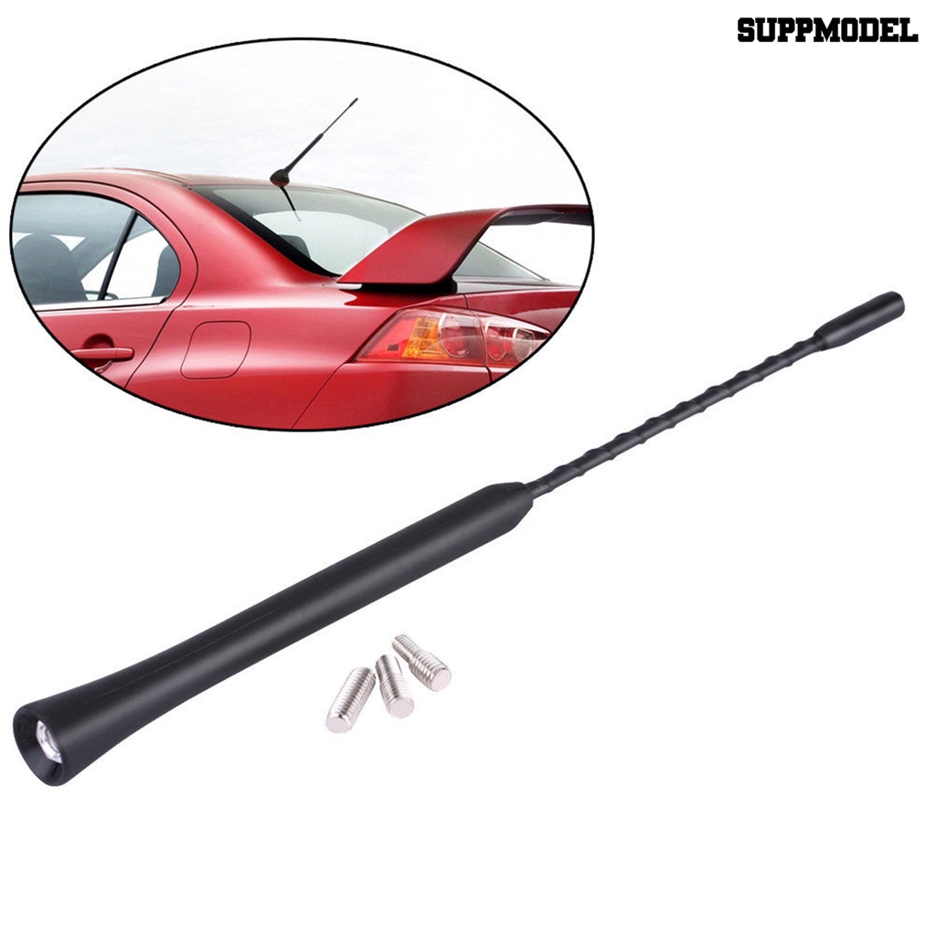 [SM] Antena Mobil Universal Perfect Fitment Waterproof Auto FM/AM/DAB Antena Pengganti Dengan 3skrup Untuk Truk