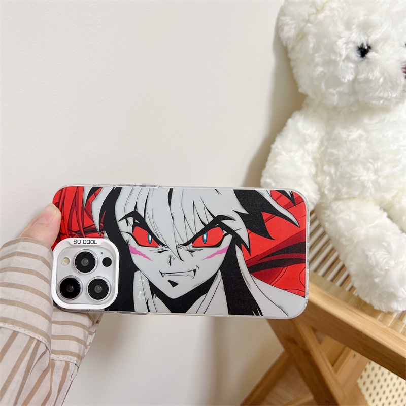 IPHONE Casing Ponsel Anime Jepang Cocok Untuk Iphone14 13 12 11 Pro Max Casing Pelindung Electroplating Modis